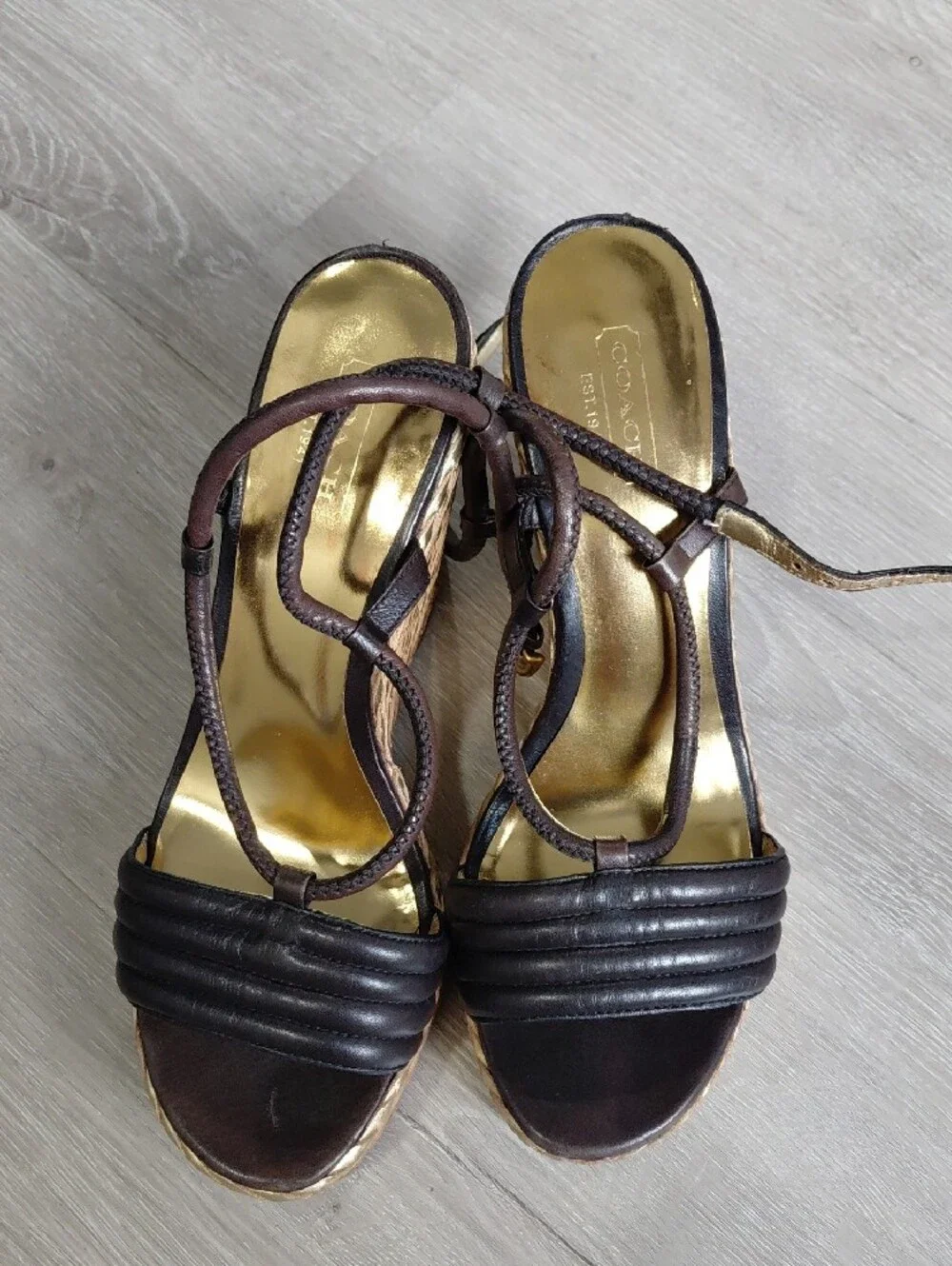 Coach elegant strappy